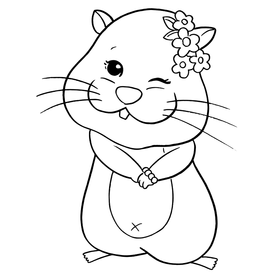 Coloriage Zhu Zhu Pets